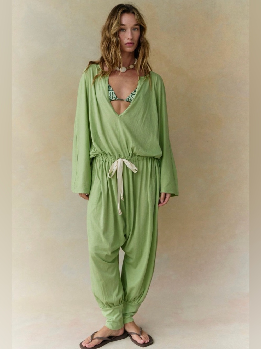 Free people elowen one piece jumpsuit NWT $78 margarita mix XS